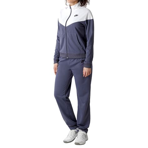 nike trainingspak dames blauw|trainingspakken dames.